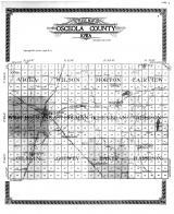 Outline Map, Osceola County 1911
